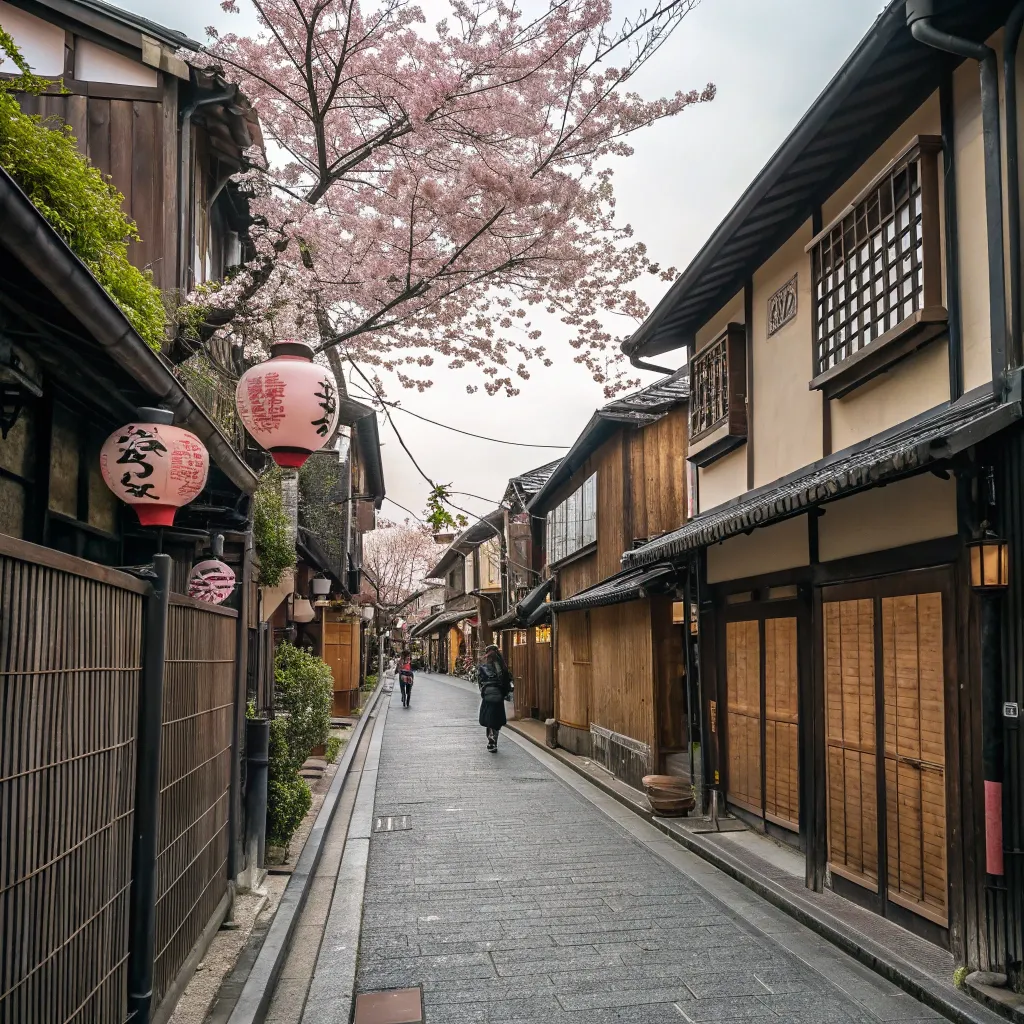 Traditional Kyoto Street